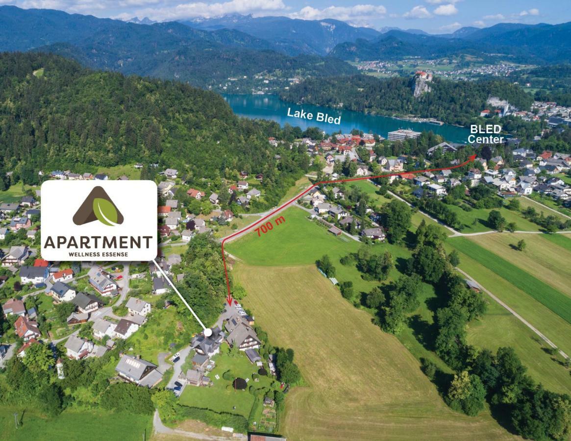 Apartment Wellness Essense Bled Bagian luar foto